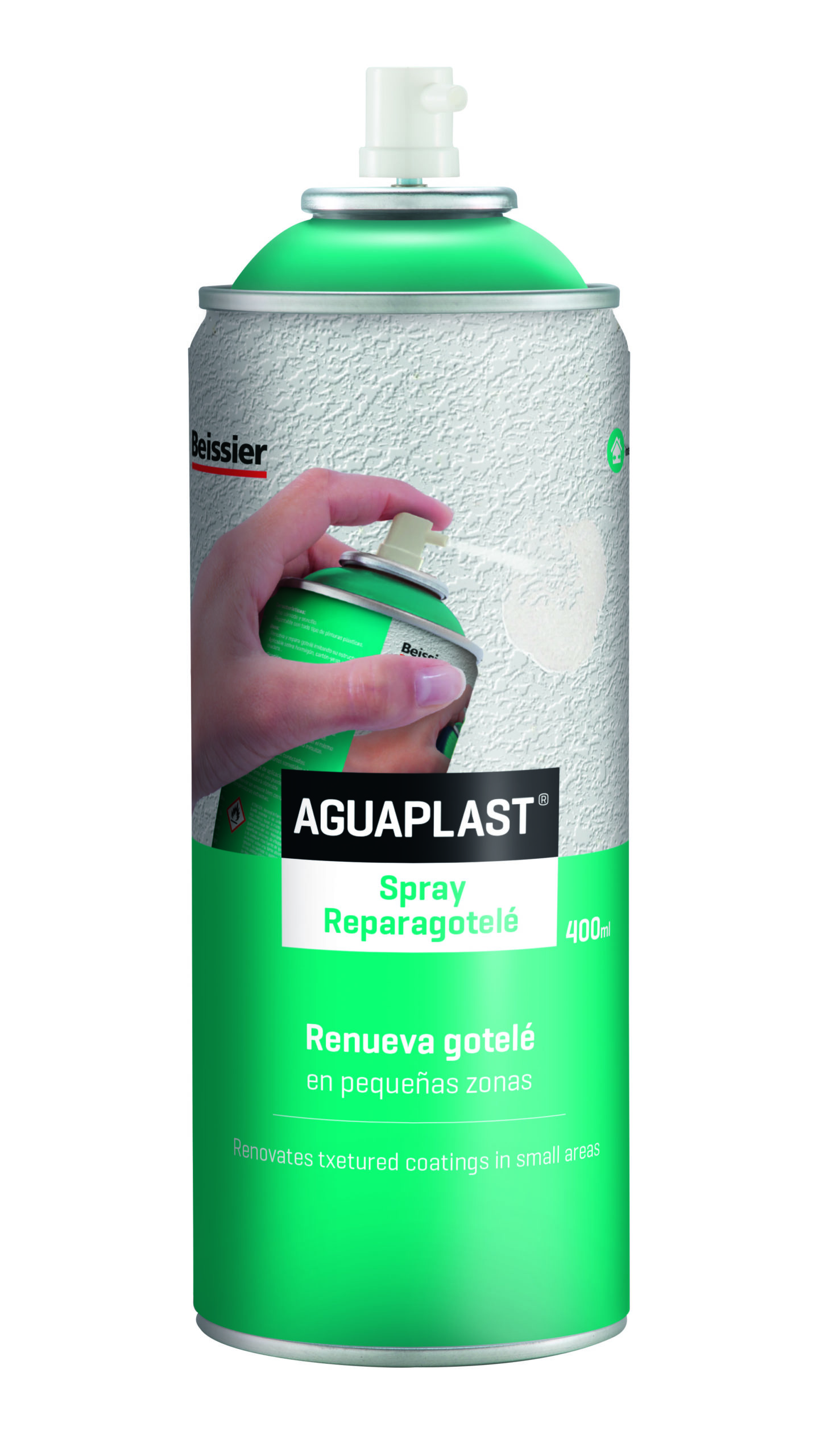 Spray Repara Gotelé 400ml - Aguaplast Beissier - DecoElx